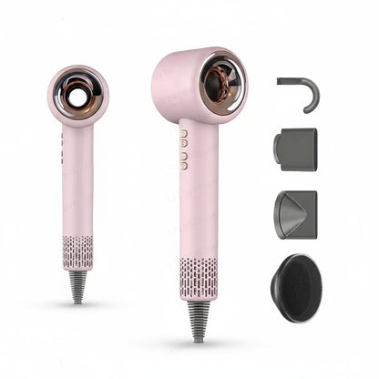 Professionele haarföhn met geavanceerde negatieve-ionen technologie voor glanzend & gezond haar van salonkwaliteit