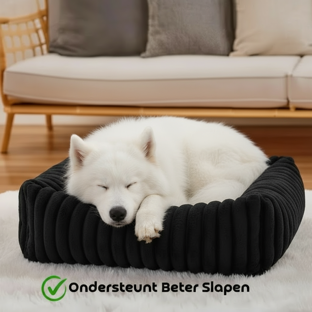 Orthopedisch Bolsterbed  – Perfect zowel voor hond als kat.