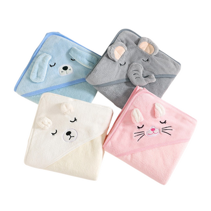 Sneldrogende babyhanddoek