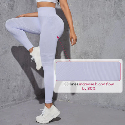 3D Legging | Licht paars